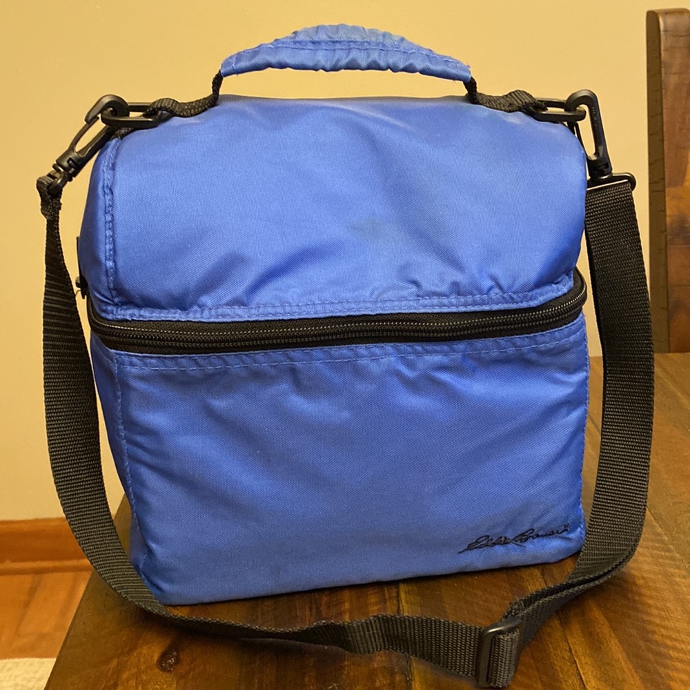 Eddie Bauer Blue Lunch Tote / Cooler